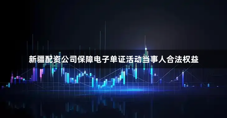 新疆配资公司保障电子单证活动当事人合法权益