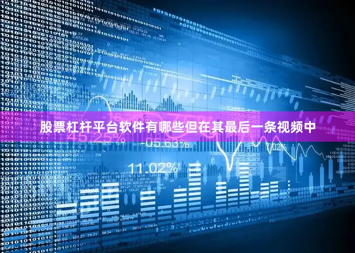 股票杠杆平台软件有哪些但在其最后一条视频中